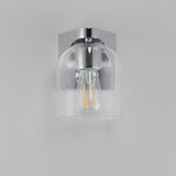 Scoop Bath Vanity Light Polished Chrome by Maxim Lighting
