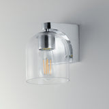 Scoop Bath Vanity Light Polished Chrome by Maxim Lighting
