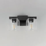 Scoop Bath Vanity Light Black by Maxim Lighting