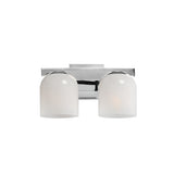 Scoop Bath Vanity Light Polished Chrome by Maxim Lighting