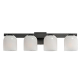 Scoop Bath Vanity Light Black by Maxim Lighting