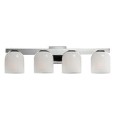 Scoop Bath Vanity Light Polished Chrome by Maxim Lighting