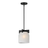 Scoop Flush Mount Pendant Black by Maxim Lighting