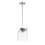 Scoop Flush Mount Pendant Polished Chrome by Maxim Lighting