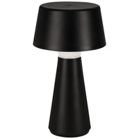 Scorrano Outdoor Portable Table Lamp Black By Eglo