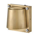 Scout Small Single Light Sconce - Heritage Brass - by Hinkley