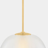 Scranton Pendant Light Medium Aged Brass By Hudson Valley - Detailed View
