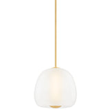 Scranton Pendant Light Small Aged Brass By Hudson Valley