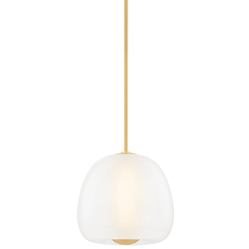 Scranton Pendant Light Small Aged Brass By Hudson Valley