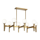Scriben Pendant 42 Inch Aged Gold Brass