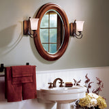 Scroll Wall Sconce lifestyle view by Hubbardton Forge