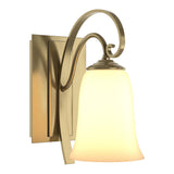 Scroll Wall Sconce in Modern Brass by Hubbardton Forge