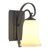 Scroll Wall Sconce in Natural Iron by Hubbardton Forge