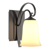 Scroll Wall Sconce in Oil Rubbed Bronze by Hubbardton Forge