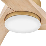 Sculpt 60” LED Smart Fan Hertiage Brass By Hinkley - Detailed View2