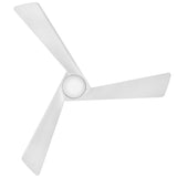 Sculpt 60” LED Smart Fan Matte White By Hinkley - Down View3