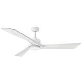 Sculpt 60” LED Smart Fan Matte White By Hinkley 