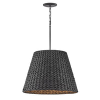 Seabrook Medium Chandelier - Black - by Hinkley