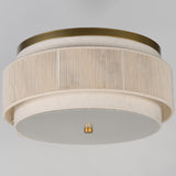 Seacliff Flush Mount By Maxim Lighting - Side View