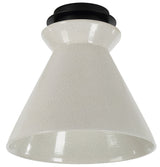 Sebastian Ceramic Semi Flush Mount Glazed Crackle White By Renwil Main View 2