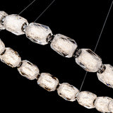 Seduction Chandelier Small Polished Nickel By Schonbek Forever - Detailed View