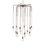 Sela Chandelier - Antique Brass
