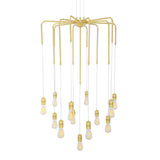 Sela Chandelier - Polished Brass