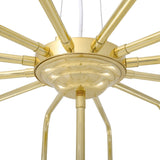 Sela Chandelier - Polished Brass