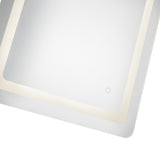 Seneca Frameless LED Lighting Mirror Small By Kuzco Detailed View