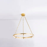 Sennett Chandelier Small By Hudson Valley Front View