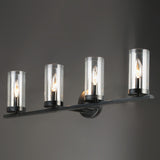 Sentinel Bath Vanity Light Black by Maxim Lighting