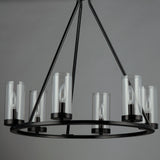 Sentinel Chandelier Black by Maxim Lighting