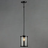 Sentinel Mini Pendant Black by Maxim Lighting