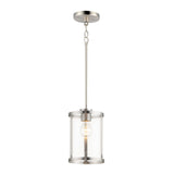 Sentinel Mini Pendant Satin Nickel by Maxim Lighting