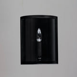 Sentinel Wall Sconce Black by Maxim Lighting