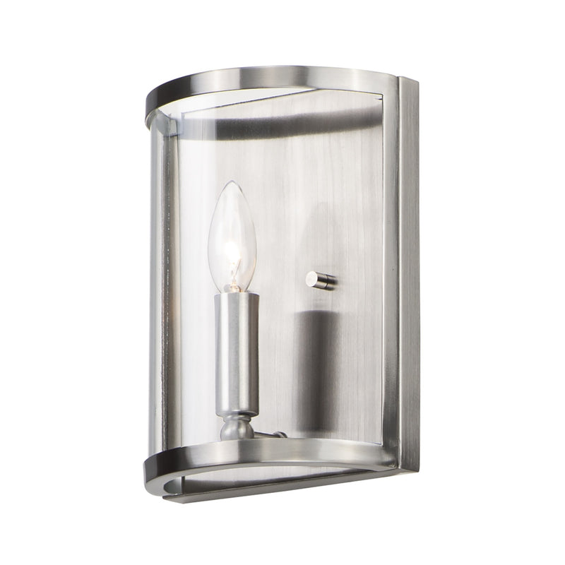 Sentinel Wall Sconce Satin Nickel by Maxim Lighting