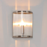 Sentinel Wall Sconce Satin Nickel by Maxim Lighting