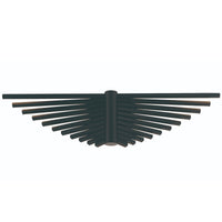 Seraph LED Wall Sconce Black By Eurofase