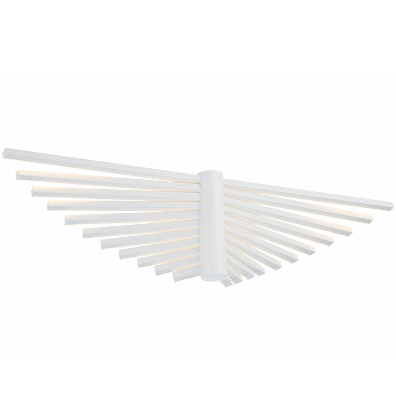 Seraph LED Wall Sconce White By Eurofase Side View