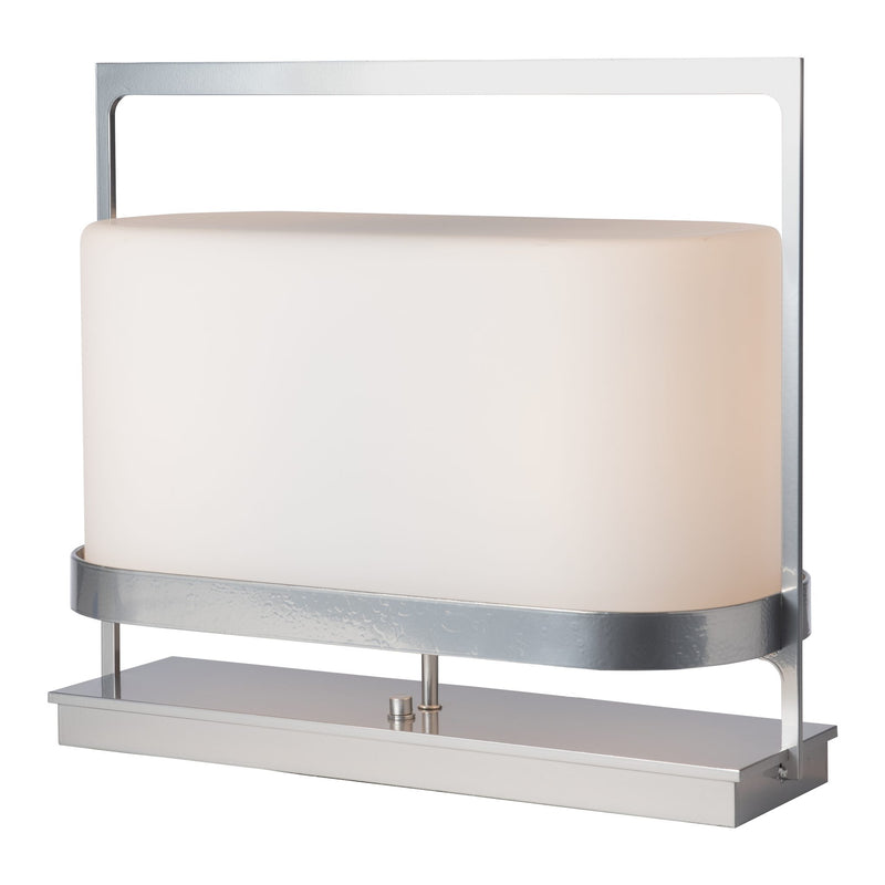 Serenity Table Lamp, shown in Sterling, by Hubbardton Forge