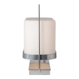 Serenity Table Lamp, shown in Sterling, by Hubbardton Forge