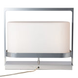Serenity Table Lamp, shown in Sterling, by Hubbardton Forge