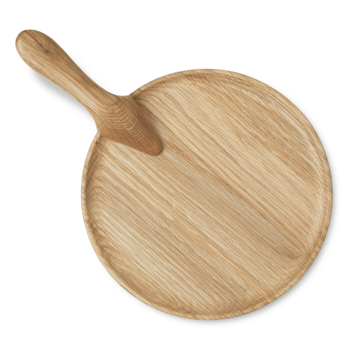 Kay Bojesen Menageri Serving Dish, Oak, Ø: 9.6" By Kay Bojesen