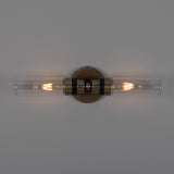 Severn Wall Light - Natural Brass