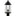 Sevier Post Lantern — 18 Inch, Black with Clear Glass