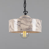 Seville Ceramic Pendant - Matt Black