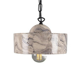 Seville Ceramic Pendant - Matt Black