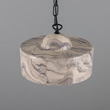 Seville Ceramic Pendant - Matt Black
