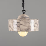 Seville Ceramic Pendant - Matt Black