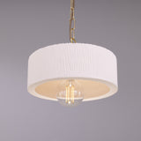 Seville Ceramic Pendant - Polished Brass